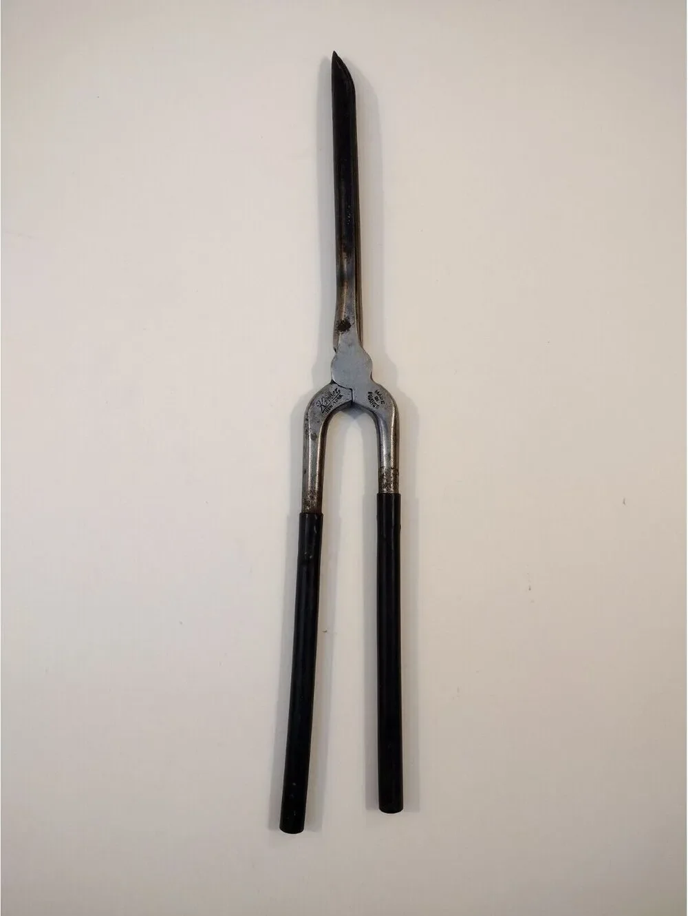 Antique Acier C Paris France Metal Curling Iron